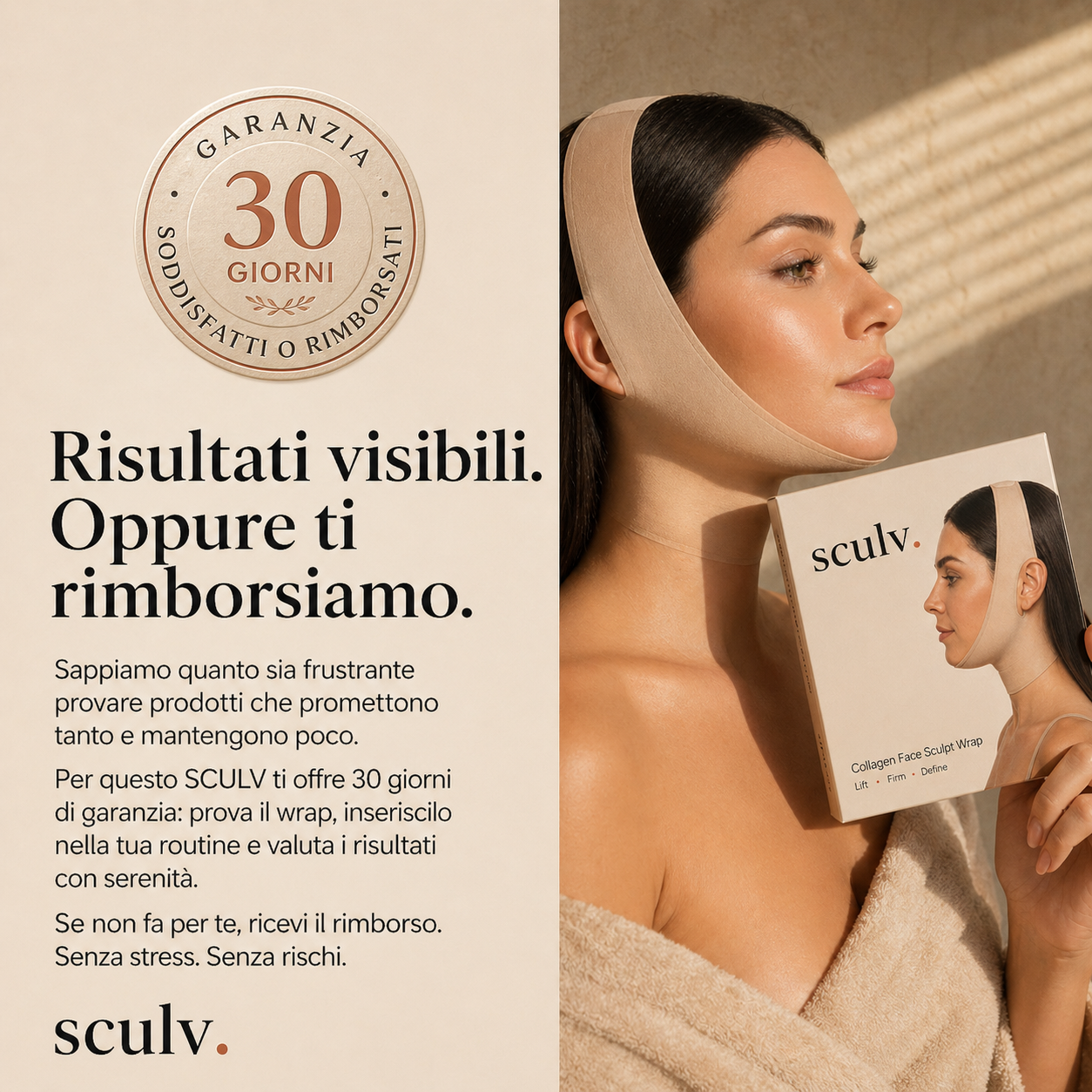 Collagen Face Wrap (COMPRA 1 RICEVI 1 GRATIS)